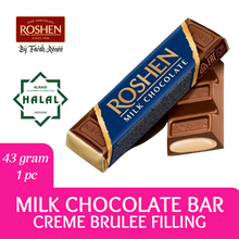 Load image into Gallery viewer, HALAL Roshen Konafetto Nero Cocoa Bianco Milky Chocolate Glazed Crispy Rolled Wafer With Soft Creamy Filling
