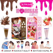 Load image into Gallery viewer, Roselle Milk Original HQ Perisa Strawberry &amp; Chocolate
