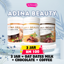 Load image into Gallery viewer, Susu Adina Beauty Original HQ Mixberry Honeydew Milk Untuk Mata Rabun Silau Berselaput Kulit Sihat Cerah Bersih

