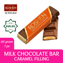 Load image into Gallery viewer, HALAL Roshen Konafetto Nero Cocoa Bianco Milky Chocolate Glazed Crispy Rolled Wafer With Soft Creamy Filling
