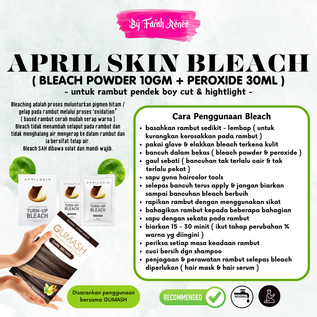 April Skin Bleach ( 10gm + 30ml )