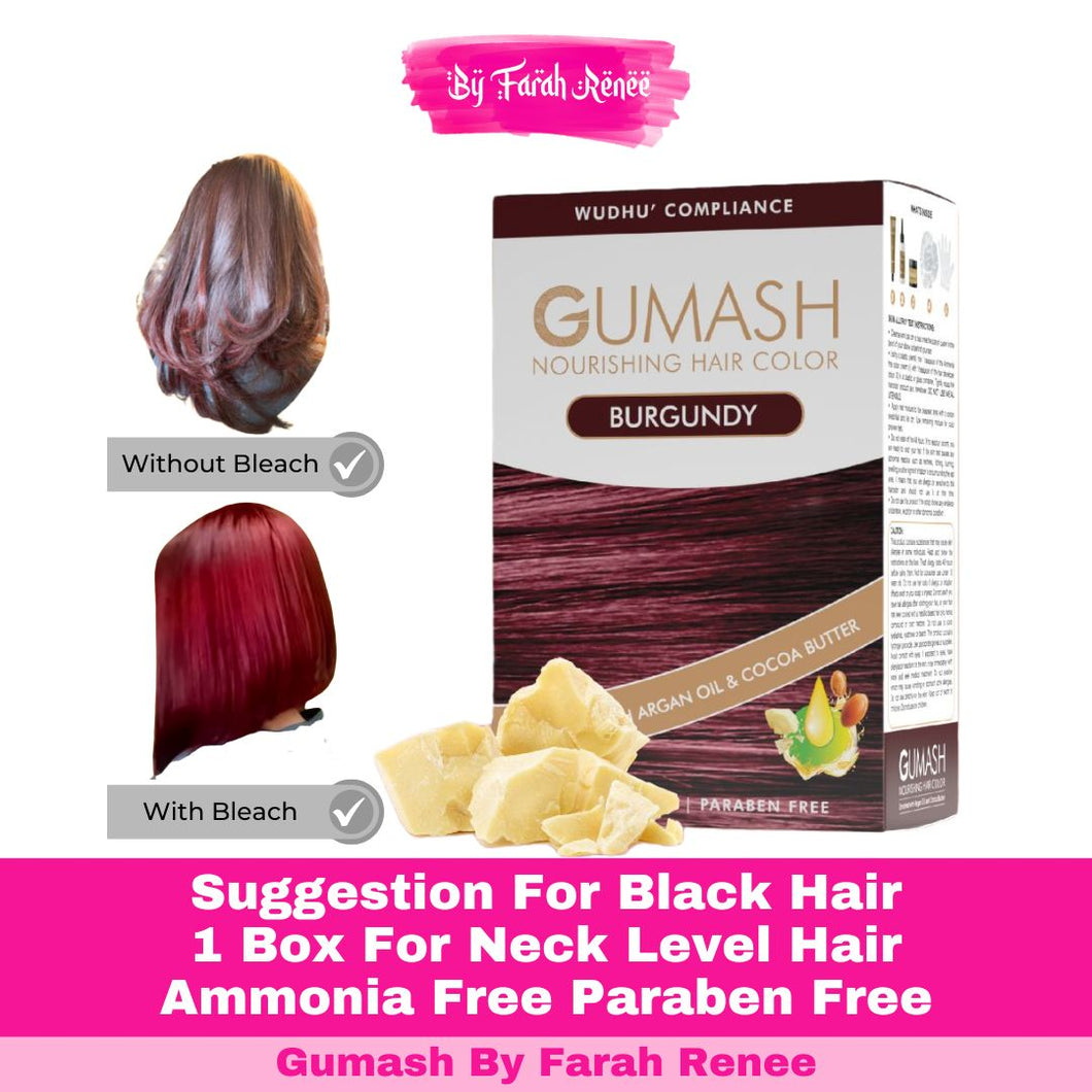 Burgundy Hair Color By Gumash