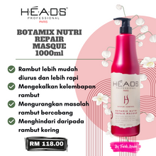 Load image into Gallery viewer, Botamix Nutri Repair Masque 1000ml By Heads
