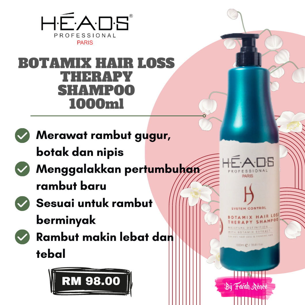 Botamix Hair Loss Theraphy Shampoo 1000ml By Heads