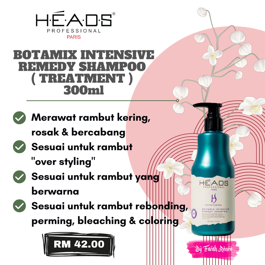 Botamix Intensive Shampoo ( Treatment ) 300ml By Heads