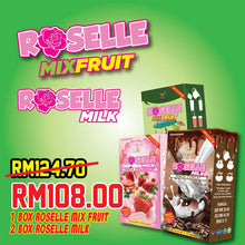 Load image into Gallery viewer, Roselle Milk Original HQ Perisa Strawberry &amp; Chocolate
