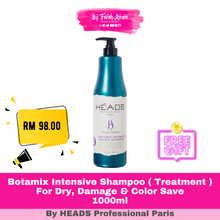 Load image into Gallery viewer, Botamix Intensive Shampoo Treatment 1000ml By Heads
